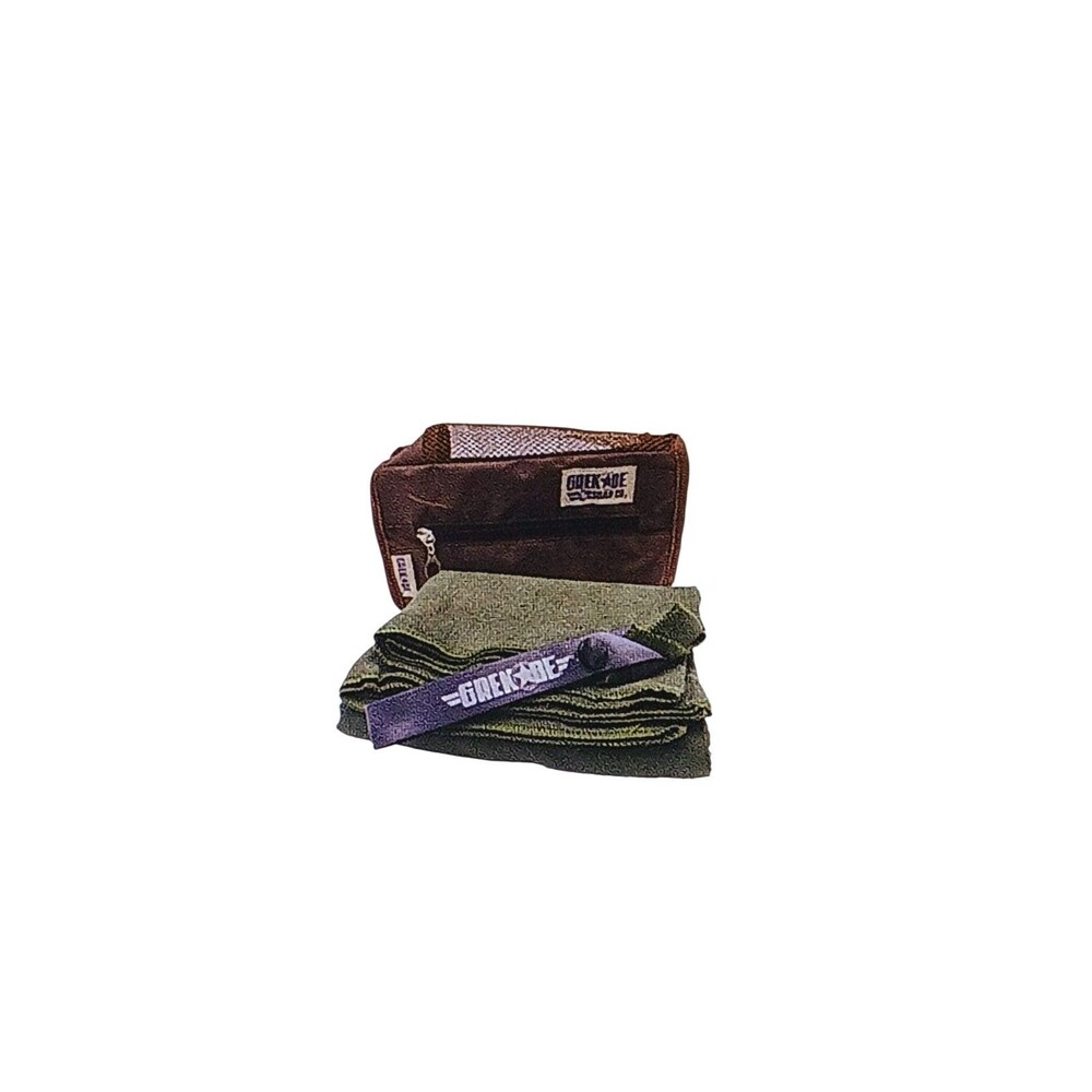 Grenade Soap Microfiber Towel With Storage Bag Battle Box